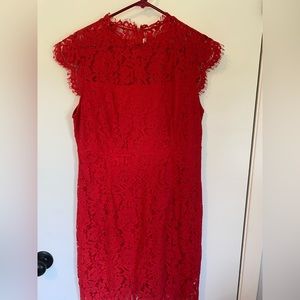 Floral lace dress